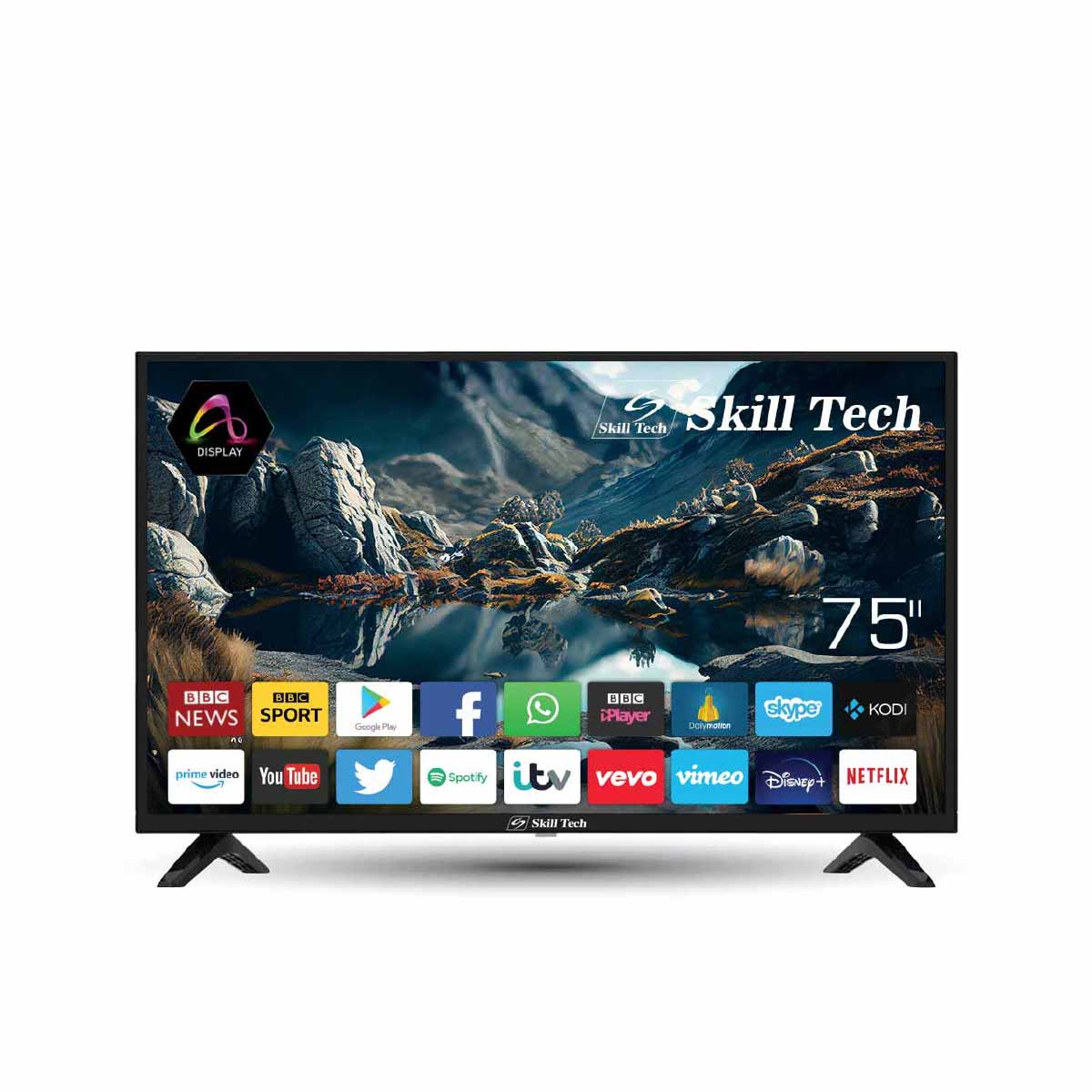 Skill Tech 75 Inch Smart TV - SK7550S4K
