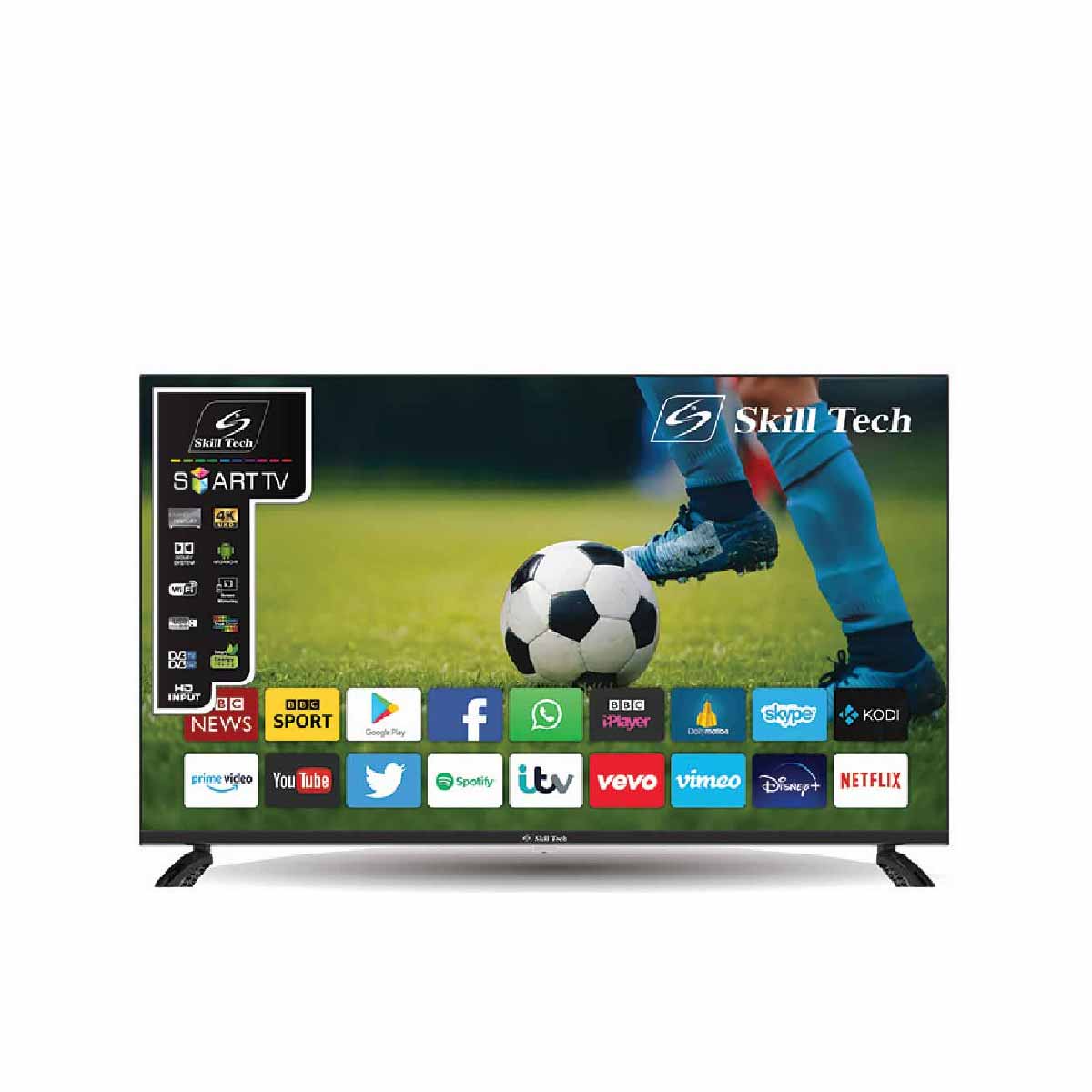 Skill Tech 43 Inch Smart TV - SK4340S4KFL
