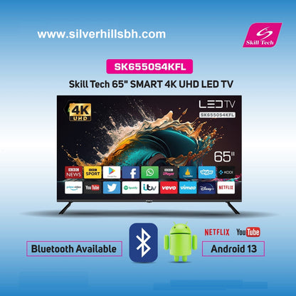 Skill Tech 65 Inch Smart TV - SK6550S4KFL