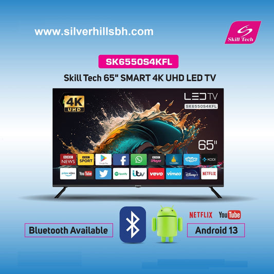 Skill Tech 65 Inch Smart TV - SK6550S4KFL