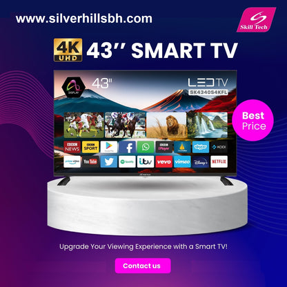 Skill Tech 43 Inch Smart TV - SK4340S4KFL
